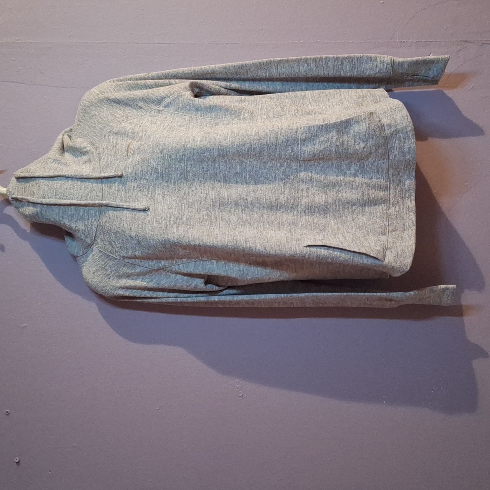 Running Bare Heather Gray Hoodie
